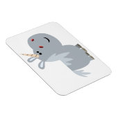 Magnet Flexible Aimant flexible Unicorne caricature inscrutable mo (Côté Droit)