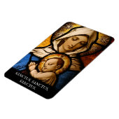 Magnet Flexible aimant flexible Vierge et Enfant Jésus (Côté Gauche)