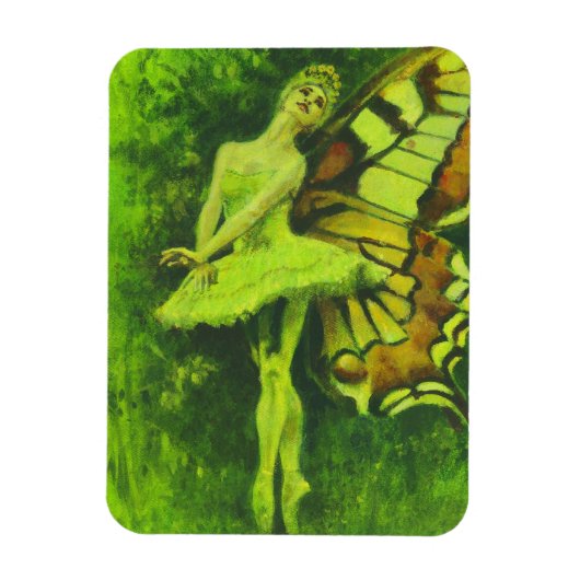 Magnet Flexible Aimant flexible vintage Fairy Dancer (Vertical)