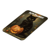 Magnet Flexible Aimant flexible vintage Halloween Kitten (Côté Gauche)