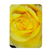 Magnet Flexible Aimant floral rose jaune (Vertical)