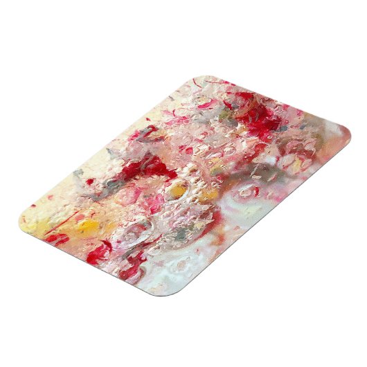 Magnet Flexible Aimant Frig Artistique, pièce d'art Abstraite (Côté Gauche)