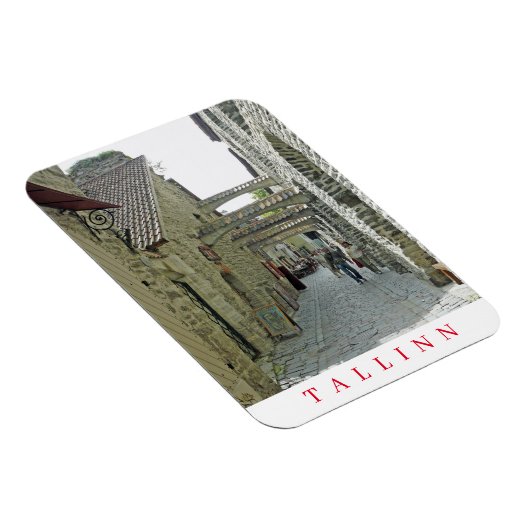 Magnet Flexible Aimant frigidaire avec vue sur le passage St. Cath (Côté Droit)