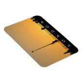 Magnet Flexible Aimant frigidaire du London Waterloo Bridge (Côté Droit)