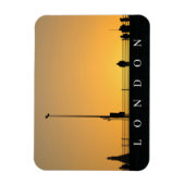 Magnet Flexible Aimant frigidaire du London Waterloo Bridge (Vertical)