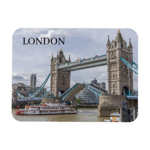 Magnet Flexible Aimant frigo à vue levée Tower Bridge