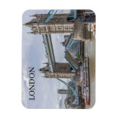 Magnet Flexible Aimant frigo à vue levée Tower Bridge (Vertical)