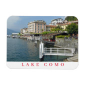 Magnet Flexible Aimant frigo avec vue sur la jetée Bellagio (Horizontal)