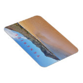 Magnet Flexible Aimant frigo avec vue sur la plage de Tenerife Ter (Côté Droit)