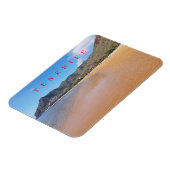 Magnet Flexible Aimant frigo avec vue sur la plage de Tenerife Ter (Côté Gauche)