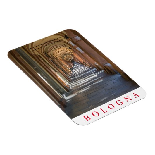 Magnet Flexible Aimant frigo Bologne arcade (Côté Droit)