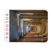 Magnet Flexible Aimant frigo Bologne arcade (Horizontal)