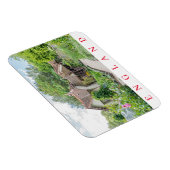 Magnet Flexible Aimant frigo chalet anglais (Côté Droit)