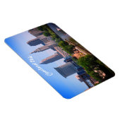 Magnet Flexible Aimant frigo Cleveland River Skyline (Côté Droit)