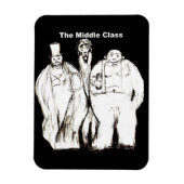 Magnet Flexible Aimant frigo de classe moyenne (Vertical)