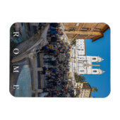 Magnet Flexible Aimant frigo de la place d'Espagne Rome (Horizontal)