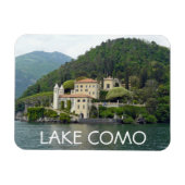 Magnet Flexible Aimant frigo de l'île du lac de Côme (Horizontal)