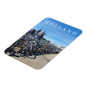 Magnet Flexible Aimant frigo de stationnement pour vélos Holland (Côté Gauche)