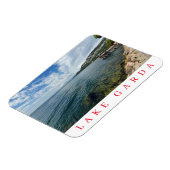 Magnet Flexible Aimant frigo du lac de Garde nuages (Côté Gauche)