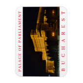 Magnet Flexible Aimant frigo du Palais du Parlement de Bucarest (Vertical)