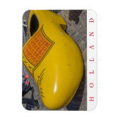 Magnet Flexible Aimant frigo en bois néerlandais (Vertical)