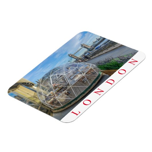 Magnet Flexible aimant frigo igloo géant de Londres (Côté Gauche)