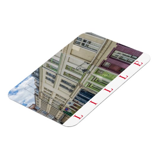 Magnet Flexible Aimant frigo Lille Old Town (Côté Gauche)