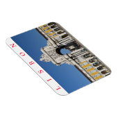 Magnet Flexible Aimant frigo Lisbonne Rua Augusta Arch (Côté Droit)