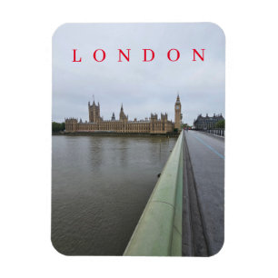 Magnet Flexible aimant frigo London Westminster Bridge