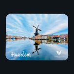 Magnet Flexible Aimant frigo moulin Haarlem par Velvet Escape<br><div class="desc">Aimant frigo d'un moulin à vent à Haarlem, Pays-Bas. Photo Velvet Escape.</div>