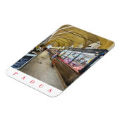 Magnet Flexible Aimant frigo Padoue couvert vue marché (Côté Gauche)