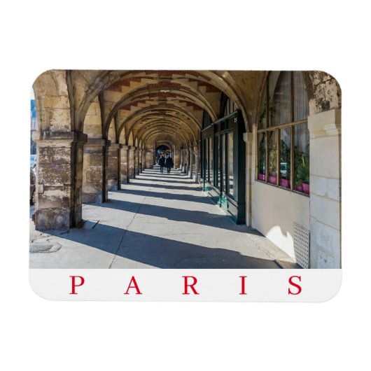 Magnet Flexible Aimant frigo Paris Place des Vosges (Horizontal)