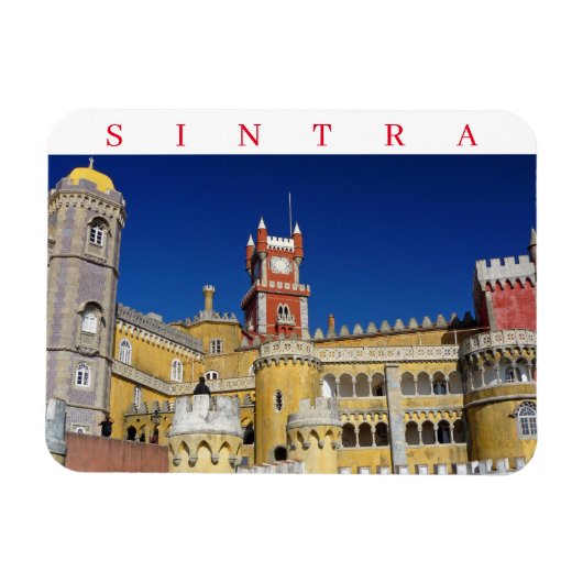 Magnet Flexible Aimant frigo Sintra Pena Palace (Horizontal)