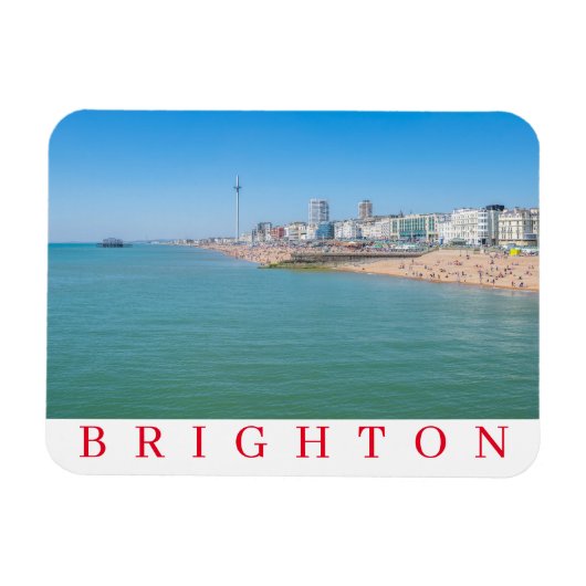 Magnet Flexible Aimant frigo souvenir Brighton (Horizontal)