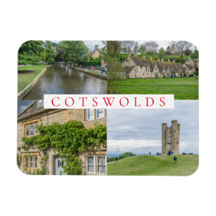 Magnet Flexible Aimant frigo souvenir Cotswolds