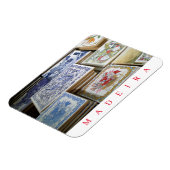 Magnet Flexible Aimant frigo souvenir Madeira (Côté Gauche)