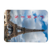 Magnet Flexible Aimant frigo Tour Eiffel Paris (Horizontal)