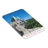 Magnet Flexible Aimant frigo vue de Budapest Fisherman's Bastion (Côté Droit)