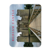 Magnet Flexible Aimant frigo vue du château de Bodiam (Vertical)