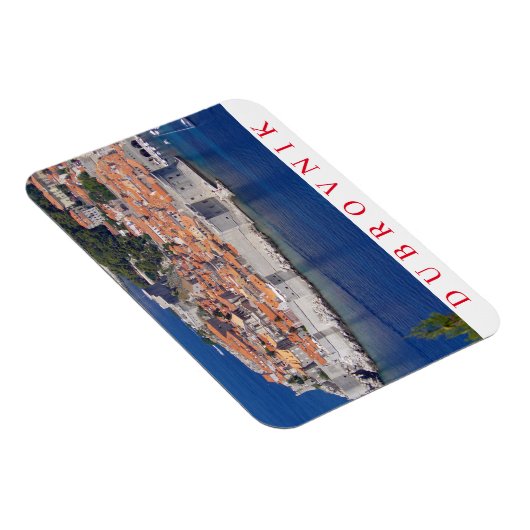 Magnet Flexible Aimant frigo vue Dubrovnik (Côté Droit)