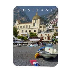 Magnet Flexible Aimant frigo vue église Positano