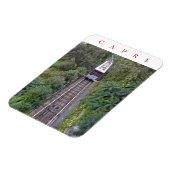 Magnet Flexible Aimant frigo vue funiculaire Capri (Côté Gauche)