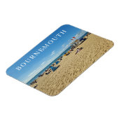 Magnet Flexible Aimant frigo vue plage de Bournemouth (Côté Gauche)