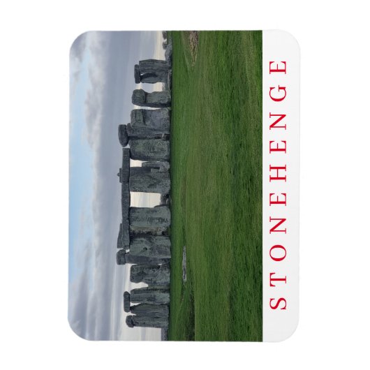 Magnet Flexible Aimant frigo vue Stonehenge (Vertical)