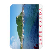 Magnet Flexible Aimant frigo vue sur le lac de Garde Rock (Vertical)
