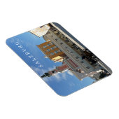 Magnet Flexible Aimant frigo vue sur l'église de Salzbourg (Côté Droit)