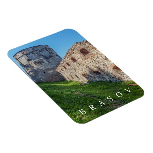 Magnet Flexible Aimant frigo vue tour de guet Brasov (Côté Droit)