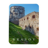 Magnet Flexible Aimant frigo vue tour de guet Brasov (Vertical)