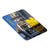 Magnet Flexible Aimant frigo vue tram Lisbonne (Côté Droit)