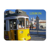Magnet Flexible Aimant frigo vue tram Lisbonne (Horizontal)